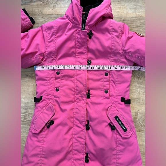 Authentic Canada Goose Down Filled Kensington Parka Summit Pink Size XS - Picture 11 of 14